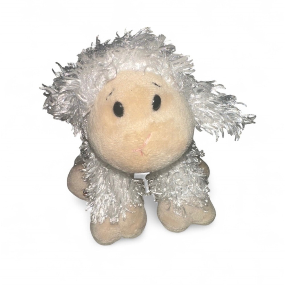 Ganz Webkinz Lamb White Plush Stuffed Animal HM201 BB172 H‎ no code Easter